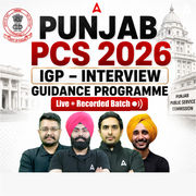 Punjab PCS 2026 IGP - Interview Guidance Programme Live + Recorded Batch | Online Live Classes by Adda 247