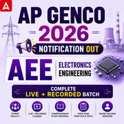 AP AEE Electronics Engineering Batch | for AP GENCO | Complete Online Live + Recorded Batch 2026 by Adda247