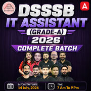 DSSSB IT Assistant Grade-A 2026 Complete Batch | Hinglish | Online Live Classes by Adda 247