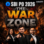 SBI PO 2026 - The War Zone