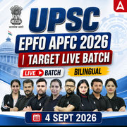 UPSC EPFO APFC 2026 | Target Live Batch | Online Live Classes by Adda 247
