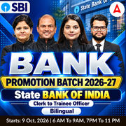 Bank Promotion Batch 2026-27 | State Bank of India | Clerk to Trainee Officer l Bilingual | Online Live Classes by Adda 247