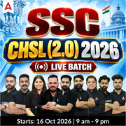 SSC CHSL (2.0) 2026 Batch | Bilingual | Online Live Classes by Adda 247