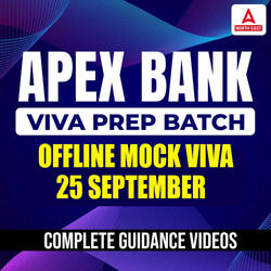 Apex Bank Viva Prep Batch | Online Live Classes by Adda 247