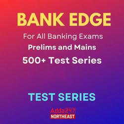 Bank Edge 500+ Test Series for all Bank Exams By Adda 247