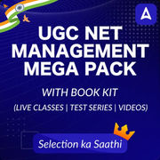 UGC NET MANAGEMENT MEGA PACK WITH BOOK KIT (LIVE CLASSES | TEST SERIES | VIDEOS)