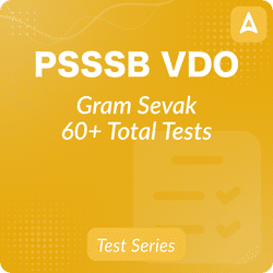 60+ PSSSB VDO Mock Tests Online Test Series for PSSSB VDO/ Gram Sevak | Complete Test Series By Adda247