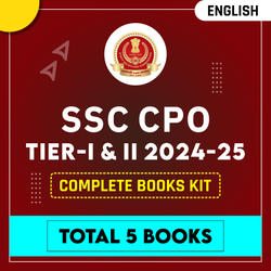 SSC CPO Tier-I & II 2024-25 Complete Books Kit(English Printed Edition) by Adda247