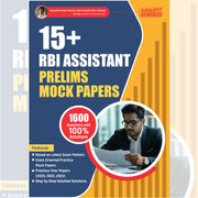 15+ RBI Assistant Prelims Mock Test Papers Book 1600 Questions With Solutions (English Printed Edition) By Adda247