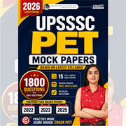 UPSSSC PET 2026 Mock Papers (Latest Edition) | 15 Full-Length Tests | 1800 Questions with Solutions (English Printed Edition) By Adda247
