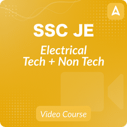 SSC JE Electrical | Tech + Non Tech | Complete Video Course By Adda247