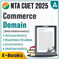 CUET COMMERCE Domain (With Maths) | E-Book By Adda247