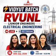 Vidyut Batch - RVUNL (Junior Engineer) | Electrical Engineering | Complete Batch By Adda247