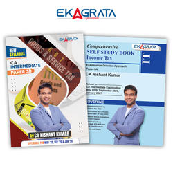 CA Intermediate Direct Tax & GST Combo Books by CA Nishant Kumar
