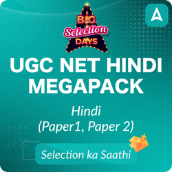 UGC NET HINDI MEGA PACK (LIVE CLASSES | TEST SERIES | VIDEOS)