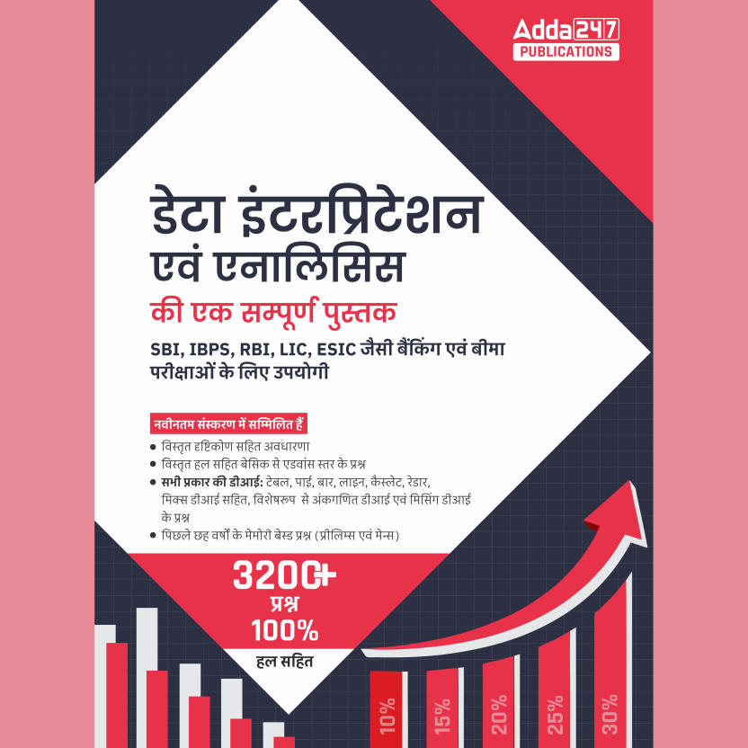 A Complete Book of Data Interpretation (Third Hindi Edition) By Adda247