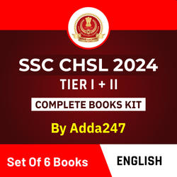 SSC CHSL Tier I + II 2024 Complete Books Kit (English Printed Edition) By Adda247