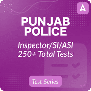 Punjab Police Inspector/SI/ASI Mock Test