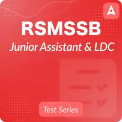 RSMSSB LDC 2024 Mock Test