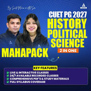 CUET PG 2027 Maha Pack (History + Political Science} | Live + Recorded Classes | Online Coaching by Careers Adda