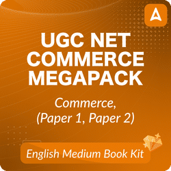 UGC NET COMMERCE MEGAPACK WITH ENGLISH MEDIUM BOOK KIT  (LIVE CLASS I TEST SERIES I VIDEOS I BOOKS)