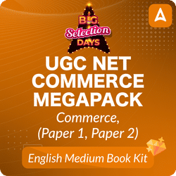UGC NET COMMERCE MEGAPACK WITH ENGLISH MEDIUM BOOK KIT  (LIVE CLASS I TEST SERIES I VIDEOS I BOOKS)