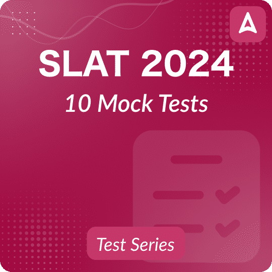 Slat mock test 2024 online test series by adda247 Adda247