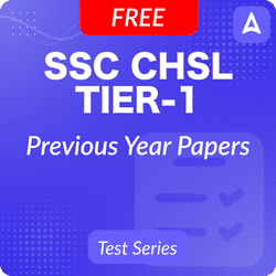SSC CHSL TIER I Previous Year Papers Mock Tests, Online Test Series By Adda247(FREE)