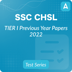 SSC CHSL TIER I Previous Year Papers 2022 | Bilingual Online Test Series By Adda247