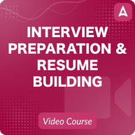 Interview Preparation and  Resume Building | Bilingual | Video Course By Adda247