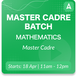 Maths Subject | Master Cadre batch | Bilingual | Online Live Classes By Adda247
