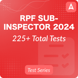 RPF SI 2024 Mock Test