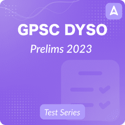 GPSC DYSO Prelims 2023, Complete Online Test Series By Adda247