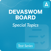 Kerala Devaswom Board Exams Special Topic Test Series By Adda247