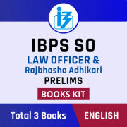 IBPS SO (Law Officer & Rajbhasha Adhikari) Prelims Books Kit (English Printed Edition) by Adda247