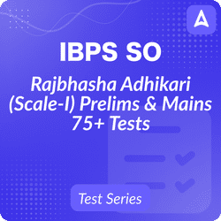 IBPS SO Rajbhasha Adhikari 2025 Mock Test