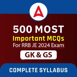 500 Most Important GK & GS  MCQs For ALL RRB JE 2024 Exams By Pinki Saroha | Comprehensive E-books by Adda 247