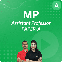 MP Assistant Professor Crash Course Batch ( PAPER-A ) | Bilingual | Online Live Classes by Adda 247