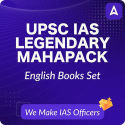 UPSC IAS LEGENDARY MAHAPACK - SELECTION का महापैक with English Medium | Printed Books Kit by Adda 247