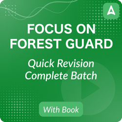 Focus On Forest Guard Quick Revision Complete Batch With Book | Online Live Classes by Adda 247