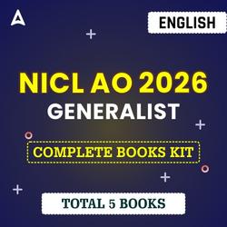 NICL AO Generalist Complete Books Kit (English Printed Edition) 2026 By Adda247