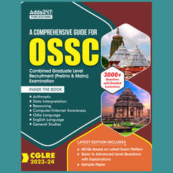A Comprehensive Guide for OSSC CGL 2023-24(English Printed Edition) By Adda247
