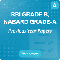 RBI Grade B, NABARD Grade-A Previous Year Papers Test Series By Adda247