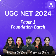 UGC NET 2024 | PAPER 1 FOUNDATION BATCH (JUNE 2024 ATTEMPT) | Online Live Classes by Adda 247