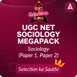 UGC NET SOCIOLOGY MEGA PACK (LIVE CLASSES | TEST SERIES | VIDEOS)