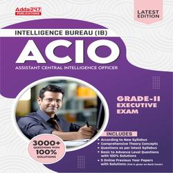 A Comprehensive Guide for Intelligence Bureau ACIO Grade-II 2023-24 eBook By Adda247