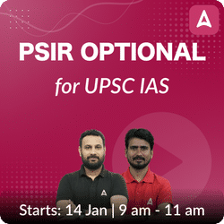 PSIR Optional for UPSC IAS Online Coaching Batch 2 by Adda247 IAS