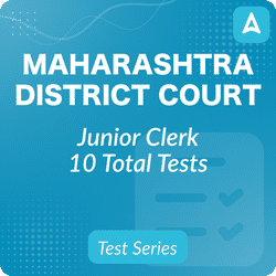 Maharashtra District Court Junior Clerk, Complete Online Test Series 2023 by Adda247