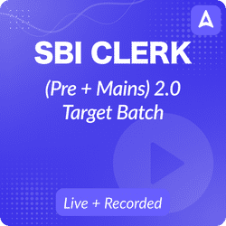 SBI Clerk (Pre + Mains) 2.0 Target Batch | Gujarati | Online Live Classes by Adda 247