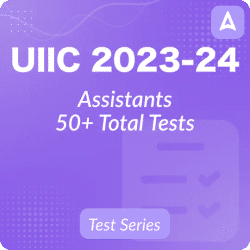 United India Insurance Company Assistants 2023-24 Mock Test Series